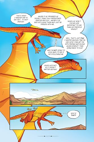 Wings Of Fire Graphic Novel #08: Escaping Peril (Graphix)