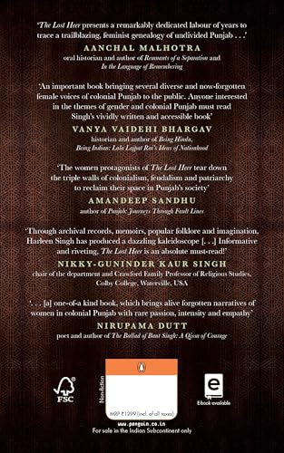 The Lost Heer: Women in Colonial Punjab