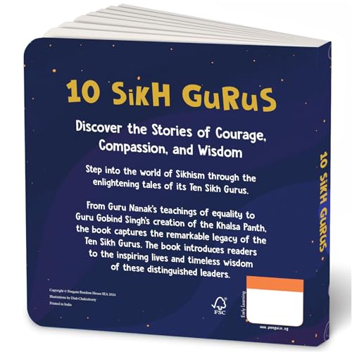 10 Sikh Gurus: Illustrated Stories of the Ten Sikh Gurus | Sikhism for Kids | Teachings, Values & Sikh History I Ages 3+ [Select Learning]