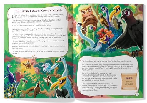 Panchatantra Stories: 101 Classic Animal Fables I Moral Stories, Indian Folklore & Life Lessons | Bedtime Stories for Children | Ages 5+| Select Learning