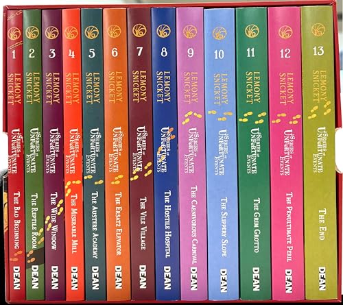 A Series of Unfortunate Events : Lemony Snicket 13 Volume Box Set