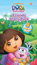 Dora the Explorer Fold-out Folder with 8 Mini Books