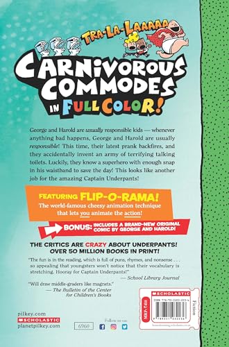 CAPTAIN UNDERPANTS #02: THE ATTACK OF THE TALKING TOILETS COLOR EDITION