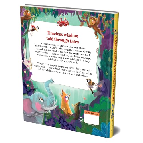 Panchatantra Stories: 101 Classic Animal Fables I Moral Stories, Indian Folklore & Life Lessons | Bedtime Stories for Children | Ages 5+| Select Learning