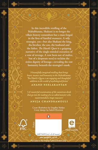 The Hawk's Quest: Indian Mythological Fiction, Mahabharata Retelling & Epic Fantasy Exploring the Untold Story of Shakuni (Paperback)