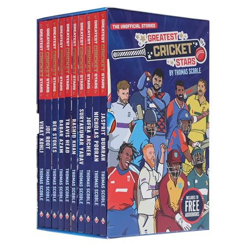 The Greatest Cricket Stars 10 Book Collection