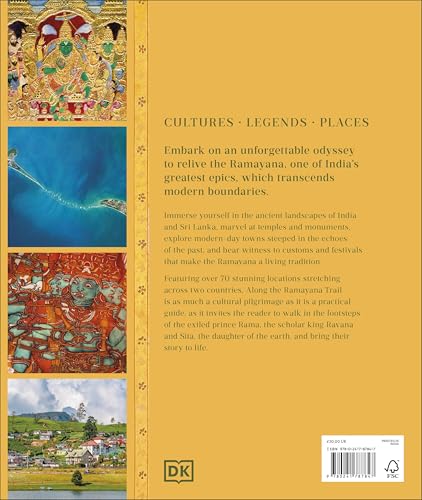 Along The Ramayana Trail: A Cultural Journey Across India and Sri Lanka | Discover the Epic’s Sacred Sites | A Mythological and Historical Guide to Ramayana Landmarks, Legends & Living Heritage (Hardcover)