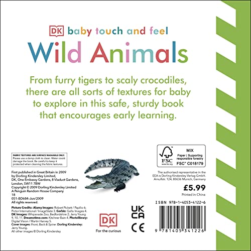 Baby Touch and Feel Wild Animals
