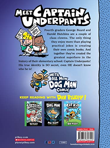 The Adventures of Captain Underpants (Now With a Dog Man Comic!)
