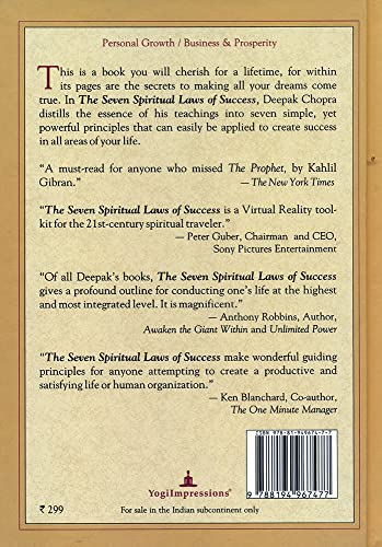 The Seven Spiritual Laws Of Success (English)