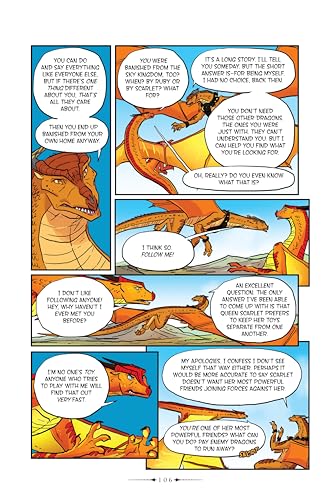 Wings Of Fire Graphic Novel #08: Escaping Peril (Graphix)