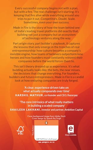 Made in Fire: Hard-Won Lessons for Believers, Builders and Future Founders (Paperback)