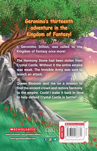 GERONIMO STILTON AND THE KINGDOM OF FANTASY #13:THE BATTLE FOR CRYSTAL CASTLE