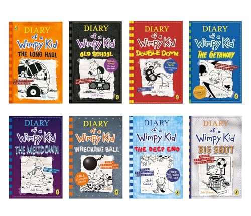 Diary of a Wimpy Kid Boxset: The Ultimate Collection 16 Books Boxset (Books 1-16) | #1 International Bestselling Series | 250+ Million Copy Bestseller | Ages 8+ Years