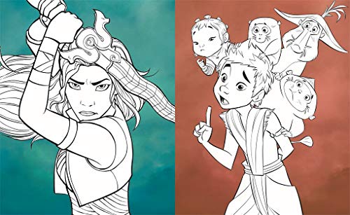 Disney Raya and the Last Dragon: The Ultimate Colouring Book