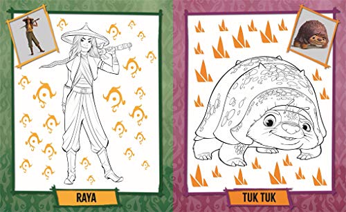 Disney Raya and the Last Dragon: The Ultimate Colouring Book