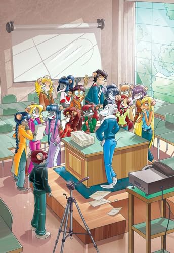 Thea Stilton #17 Thea Stilton And The Journey To The Lions Den: A Geronimo Stilton Adventure