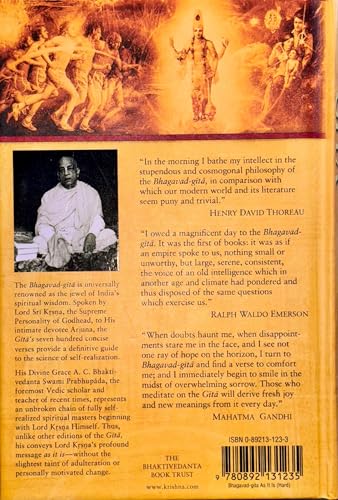 Bhagvad Gita As It Is English New Edition