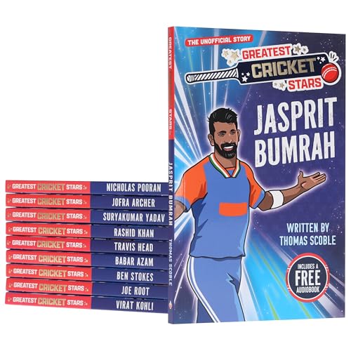 The Greatest Cricket Stars 10 Book Collection