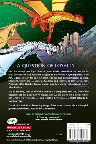 Wings Of Fire Graphic Novel #08: Escaping Peril (Graphix)