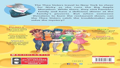 Thea Stilton #08 Thea Stilton And The Big Trouble In The Big Apple (Paperback)