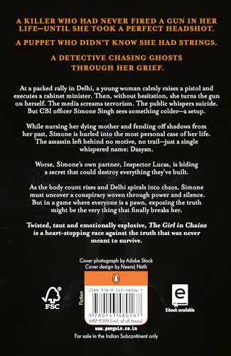 The Girl in Chains: She is safer in chains. Are you? From The Bestselling Author of The Girl in the Glass Case Comes | The New Simone Singh Thriller (Paperback)