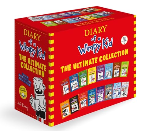 Diary of a Wimpy Kid Boxset: The Ultimate Collection 16 Books Boxset (Books 1-16) | #1 International Bestselling Series | 250+ Million Copy Bestseller | Ages 8+ Years