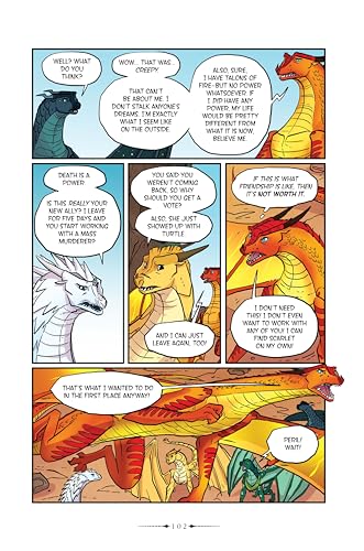 Wings Of Fire Graphic Novel #08: Escaping Peril (Graphix)