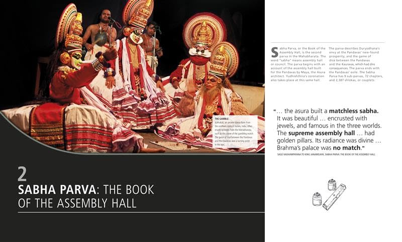 The Illustrated Mahabharata: The Definitive Guide to India’s Greatest Epic | Complete Retelling with the Bhagavad Gita, Hindu Mythology & Collector’s Gift Edition