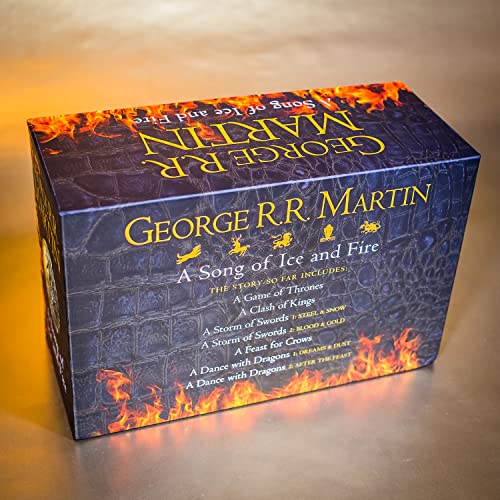 A Song of Ice and Fire - A Game of Thrones: The Complete Boxset of 7 Books