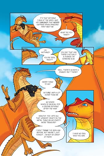 Wings Of Fire Graphic Novel #08: Escaping Peril (Graphix)