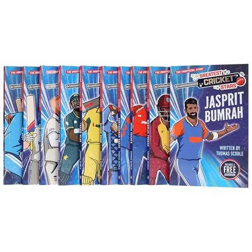 The Greatest Cricket Stars 10 Book Collection