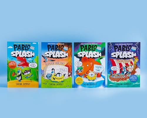 Pablo and Splash: The hilarious kids' graphic novel series about time-travelling penguins