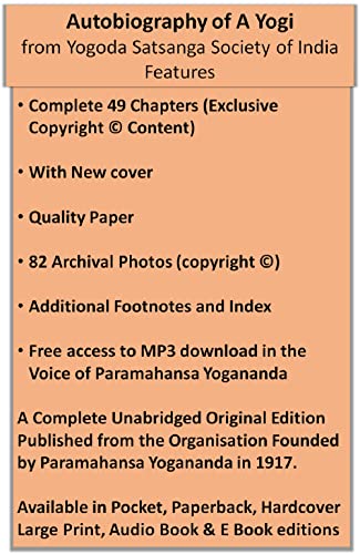 Autobiography of a Yogi (Complete Original Edition)