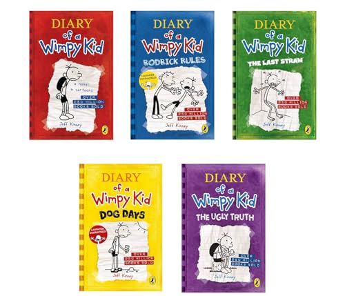 Diary of a Wimpy Kid Boxset: 10 Books Collection (Books 1-10) | #1 International Bestselling Series | 250+ Million Copy Bestseller | Ages 8+ Years