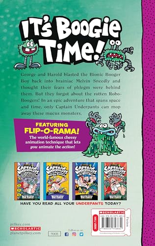 CAPTAIN UNDERPANTS #07: THE BIG BAD BATTLE OF THE BIONIC BOOGER BOY PART 2