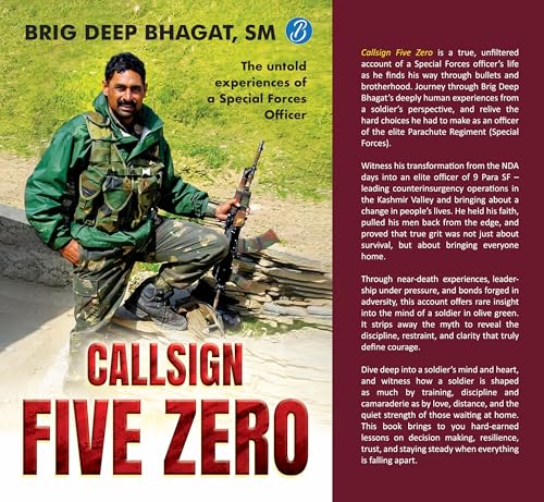 Callsign Five Zero | The untold experiences of a Special Forces Officer | True story of a Para SF officer in Kashmir