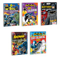Batman Copy Colouring and Activity Books Pack with Stickers for Kids Ages 2-8 – Set of 5 Fun Superhero Books with Colouring, Puzzles, Creative Activities & Hand-Eye Coordination Exercises