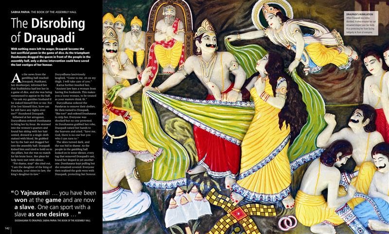 The Illustrated Mahabharata: The Definitive Guide to India’s Greatest Epic | Complete Retelling with the Bhagavad Gita, Hindu Mythology & Collector’s Gift Edition