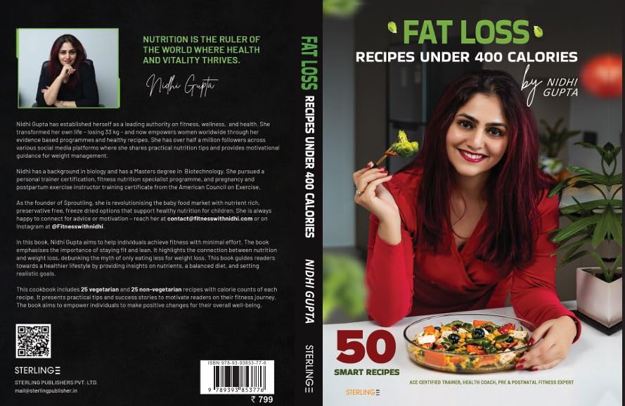 Fat Loss Recipes Under 400 Calories by Nidhi Gupta