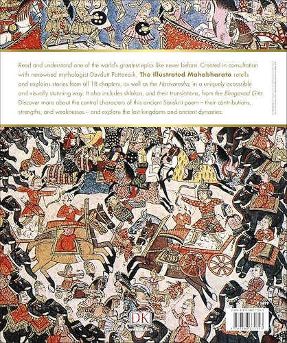 The Illustrated Mahabharata: The Definitive Guide to India’s Greatest Epic | Complete Retelling with the Bhagavad Gita, Hindu Mythology & Collector’s Gift Edition