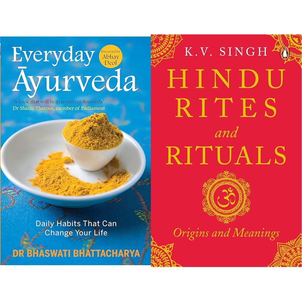 Everyday Ayurveda : Daily Habits That Can Change Your Life. A book on Mental & Spiritual Healing. A guide to maximize health, longevity, & happiness naturally (Non-fiction, Penguin Books) (Product Bundle)