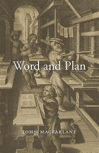 Word and Plan (Columbia Themes in Philosophy) (Paperback)