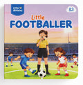Little Athletes: Little Footballer – Football Board Book for Toddlers | Sports Picture Book for Kids | Early Learning Sports Story