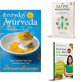 Everyday Ayurveda+The Satvic Revolution: 7 Life-Changing Habits to Discover Peak Health and Joy+Heal Your Gut, Mind and Emotions (Product Bundle)