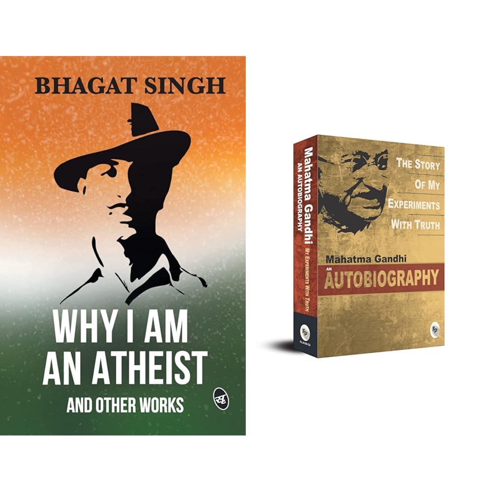 Why I am an Atheist and Other Works and he Story of My Experiments With Truth by Mahatma Gandhi I Books on Non Violence and Truth (Product Bundle)