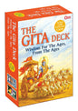 The Gita Deck: Wisdom For The Ages, From The Ages | Bhagavad Gita Teachings | Spiritual Lessons | Divine Guidance - Set of 64 Inspirational Cards (Card Book)