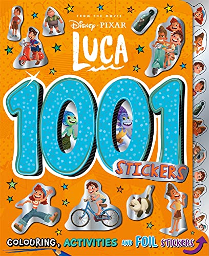 Disney Pixar Luca 1001 Stickers (Paperback)