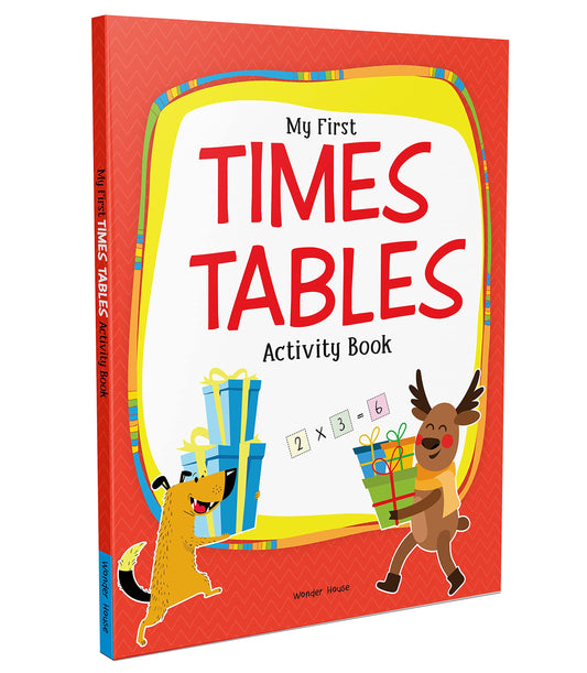 My First Times Tables Activity Book: Multiplication Made Easy | Ages 6–8 | Build Confidence in Basic Math | 2.5 Hours of Practice