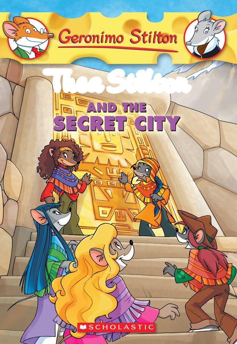 Thea Stilton #04 Thea Stilton And The Secret City (Library Binding)